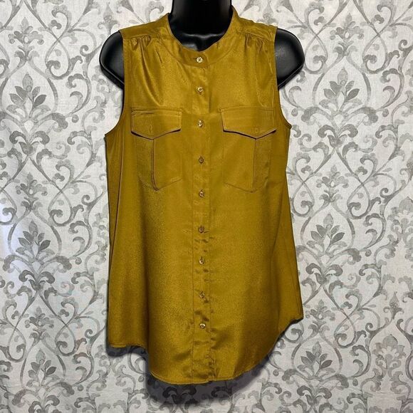 J. Crew Tops - J. CREW Button Down Tank